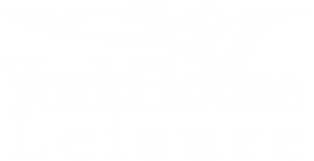 York House Leisure Logo White