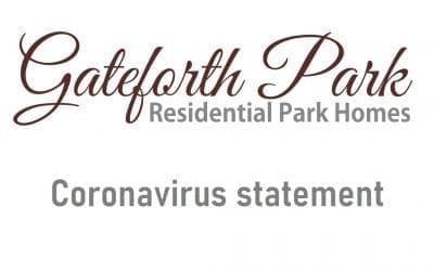 Gateforth Park statement about coronavirus