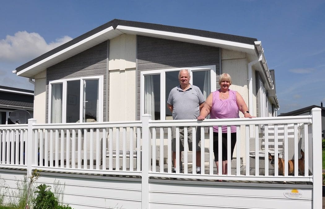 Residents at Gateforth Park Diane and Keith Barber